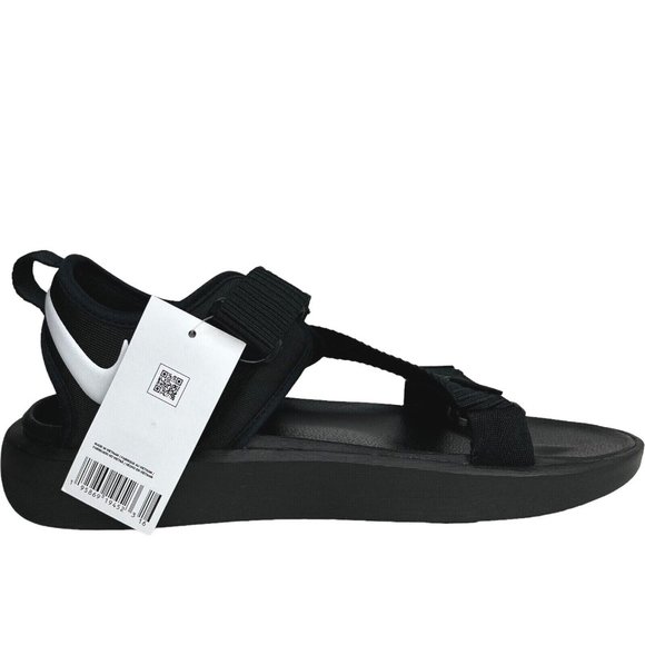 Nike Mens Vista Casual Sandals Size 12 Black White Lightweight & Comfortable - Picture 5 of 14